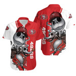 San Francisco 49ers jack skellington and zero Hawaiian Shirt