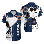 Chicago Bears Snoopy Lover 3D Printed Hawaiian Shirt