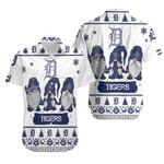 Christmas Gnomes Detroit Tigers Ugly Sweatshirt Christmas 3D Hawaiian Shirt