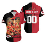 Kansas City Chiefs Afc West Champions Super Bowl 2021 Black & Red Personalized 1 Hawaiian Shirt