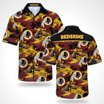 NFL Washington Redskins Tommy Bahama Hawaiian Shirt Summer Button Up Shirt DS0-01134-HWS