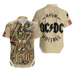 ACDC Angus Young Highway To Hell Hawaiian Shirt