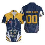 Ncaa Notre Dame Fighting Irish Lightning 3d Personalized Hawaiian Shirt