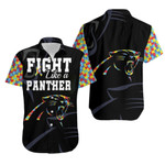 Fight like a Carolina Panthers Autism Support Hawaiian Shirt