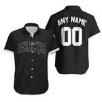 Personalized Any Name Arizona Diamondbacks Black Jersey Inspired Style Hawaiian Shirt