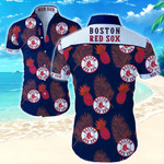 Boston Red Sox Hawaiian Shirt V7 Summer Button Up Shirt For Men Beach Wear Short Sleeve Hawaii Shirt
