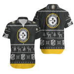Pittsburgh Steelers ugly christmas 3d printed sweatshirt ugly Hawaiian Shirt