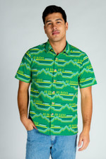 The Duck Mountains | University of Oregon Green Hawaiian Shirt