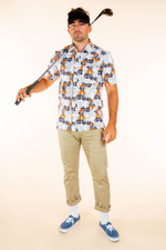 The Oklahoma State Styler | Men's Pistol Pete Hawaiian Shirt