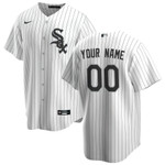 Youth Chicago White Sox White Home Replica Custom MLB Jersey