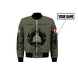  Personalized Name Canadian Army Boomber Jacket