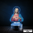  Personalized Jesus Led Night Light