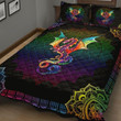 Loving Dragon Mandala Quilt Bedding Set NM150401-Quilt-NM-Queen-Vibe Cosy™