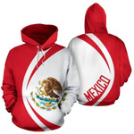 Mexico Coat Of Arms Hoodie - Circle Style - Amaze Style™-Apparel