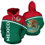 Mexico All Over Hoodie - Curve Version - Amaze Style™-Apparel