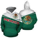 Mexico Coat Of Arms Hoodie - Vivian Style - Amaze Style™-Apparel