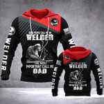 Welder Yelling all over Unisex 3D Hoodie All Over Print 25022116.CXT