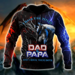 Dragon & Wolf Dad Shirts