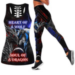 Dragon heart of a wolf, soul of a dragon legging + hollow tank combo XT