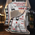 To My Daughter - Chef Soft and Warm Blanket