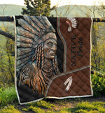 Native American 3D All Over Printed Quilt