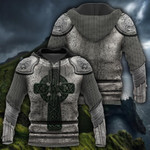 Irish Armor Warrior Knight Chainmail 3D All Over Printed Shirts For Men and Women AM270201 - Amaze Style™-Apparel