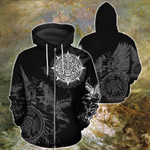 3D All Over Aztec Mexican Tattoo Hoodie TT - Amaze Style™-Apparel
