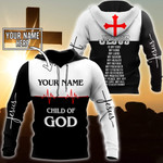 Premium Christian Jesus Custom Name 3D Printed Unisex Shirts - Amaze Style™-Apparel