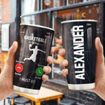 Premium Basketball Calling Personalized Stainless Steel Tumbler