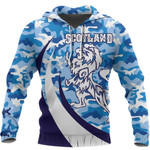Scotland Hoodie - Lion & Thistle Special (Blue) NNK022904 - Amaze Style™-ALL OVER PRINT HOODIES