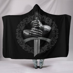 Knight & Sword Hooded Blanket PL088 - Amaze Style™-HOODED BLANKETS (P)