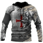 Knights Templar 3D all over printed for men and women AM082052