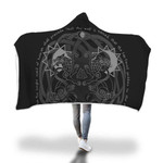 Viking Hooded Blanket - Viking Hati And Skoll Hooded Blanket PL086 - Amaze Style™-HOODED BLANKETS (P)