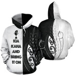 Kia Kaha And Bring It On Hoodie PL - Amaze Style™-Apparel