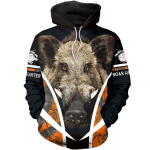 PL410 BOAR HUNTER 3D ALL OVER PRINTED SHIRTS FOR MEN AND WOMEN - Amaze Style™-Apparel