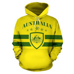 Australia Map All Over Hoodie  - NNK1469 - Amaze Style™-Apparel