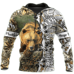 BEAR HUNTING CAMO 3D ALL OVER PRINTED SHIRTS FOR MEN AND WOMEN Pi061203 PL - Amaze Style™-Apparel