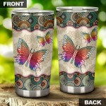 Vintage Mandala Butterfly by SUN Tumbler 20 Oz SU170401 - Amaze Style™-