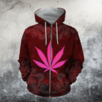 Hippie Red 3D All Over Printed Hoodie Shirt by SUN HAC300301 - Amaze Style™-Apparel