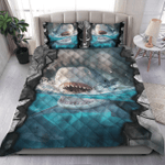 Scary Shark Quilt Bedding Set MH1306201
