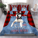 Just A Girl Who Loves Husky Bedding Set by SUN MH0307202