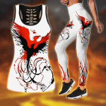 Double Phoenix Tattoo Style Combo Legging + Tank Limited by SUN AM220621S