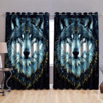 Wolf Passion Window Curtains by SUN QB05282009