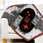 Gamer for Life Quilt Blanket