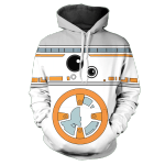 Droid BB8 Unisex Pullover Hoodie