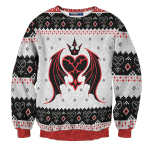 Heartless Christmas Unisex Wool Sweater