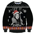 Let It Snow Unisex Wool Sweater