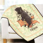 Kagura The Boar Quilt Blanket