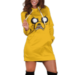 Jake Adventure Time v1 Hoodie Dress