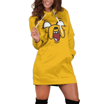 Jake Adventure Time v3 Hoodie Dress